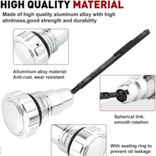 For Harley Burst Slot Track Oil Dipstick Touring Street Glide Road King 2007-16