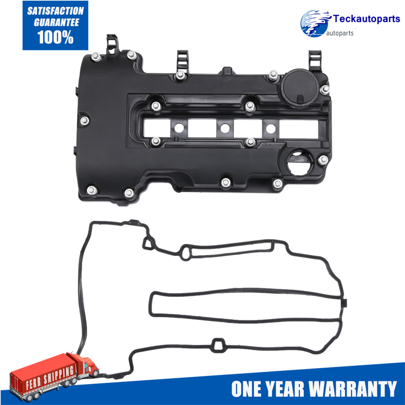 Valve Rocker Cover + Gasket for Vauxhall Astra J Corsa D E Adam Insignia 1.2 1.4