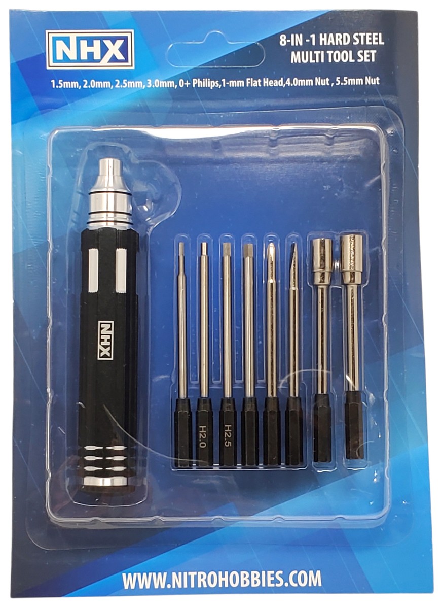 Xrten 4 Piezas De 1.5mm/2mm/2,5 Mm/3.0mm Hexagonal Tornillo