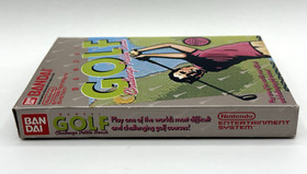 Bandai Golf: Challenge Pebble Beach Nintendo NES CIB Probado &iexcl;ENV&Iacute;O R&Aacute;PIDO LIMPIO!