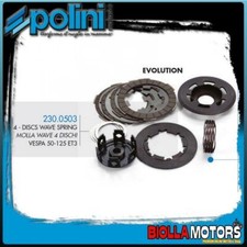 230.0503 KIT FRIZIONE POLINI EVO PIAGGIO VESPA 50 2T PK