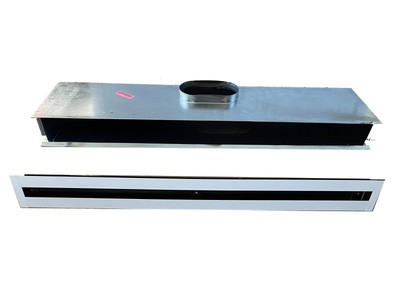 48'' Titus Plenum Box and Linear Flowbar Diffuser  Premium Insulated FLBI15 FL-15