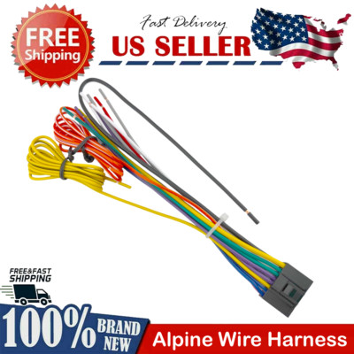 New Wire Harness for ALPINE ILX007 ILX-007 Car Radio Replacement Part