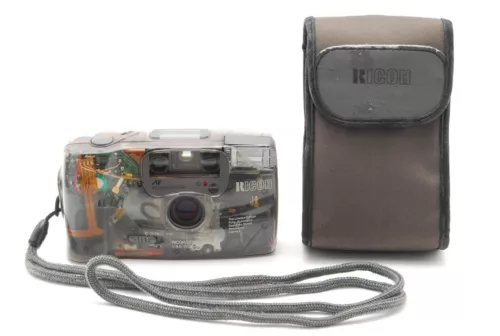 [TOP MINT w/Case] RICOH FF-9SD Limited Skeleton 35mm Film Camera From JAPAN