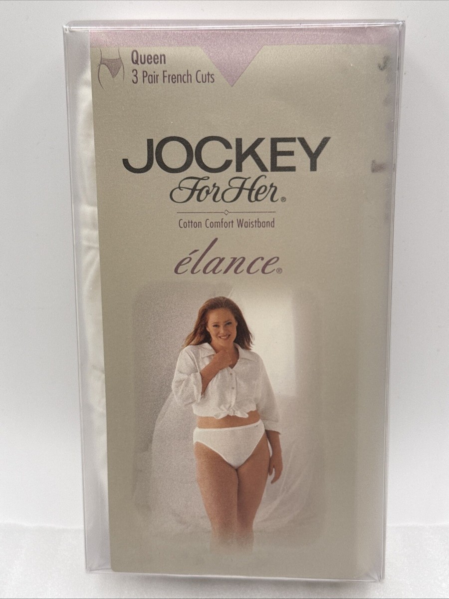 Vintage 1997 - 3 Pack Pair Elance Jockey For Her Briefs Queen