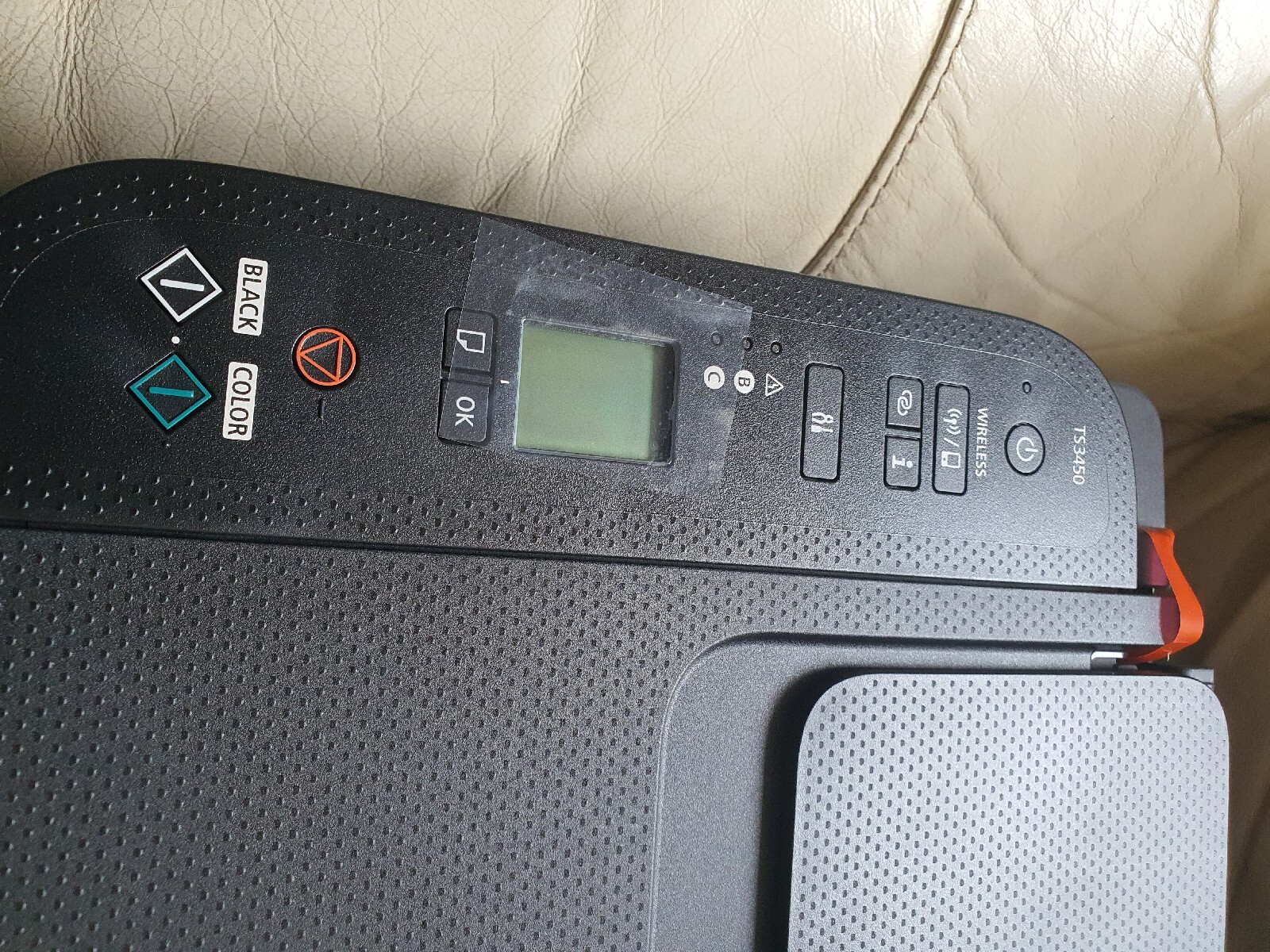 Canon PIXMA TS3450 Multifunction Inkjet Printer Black ( New Opened