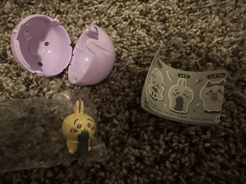 Chiikawa Everyone's Eating Party 2 Rabbit Capsule toys Gashapon Seaweed