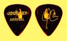 Journey Jonathan Cain Signature Brown Guitar Pick - 2001 Arrival Tour