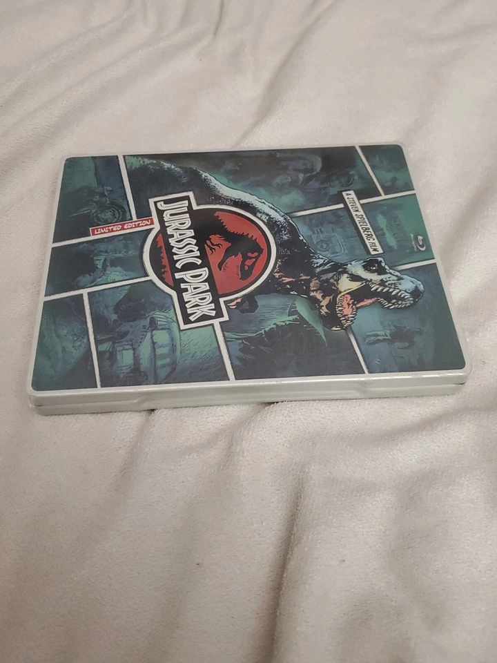 Jurassic Park [ Limited Edition STEELBOOK ] (Blu-ray + DVD) NEW - Image 3 of 4