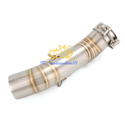 For Honda CBR500R CB500F 2016-2025 Slip On Carbon Muffler Exhaust Tips Mid Pipe - Picture 11 of 16