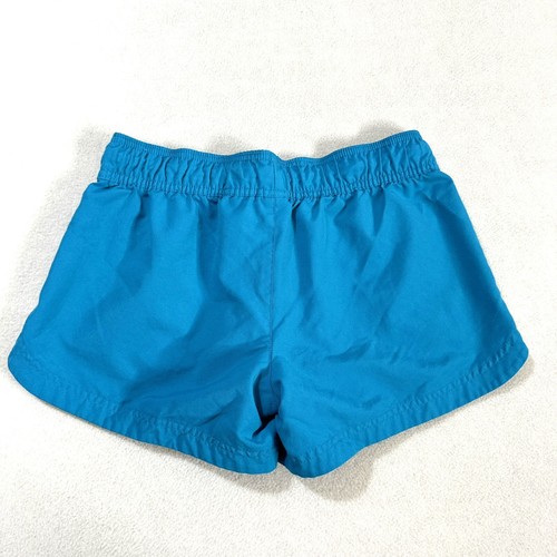NIKE Sportswear Running Shorts Girls SMALL (4-6) Activewear Blue Gym Lined - Picture 14 of 14