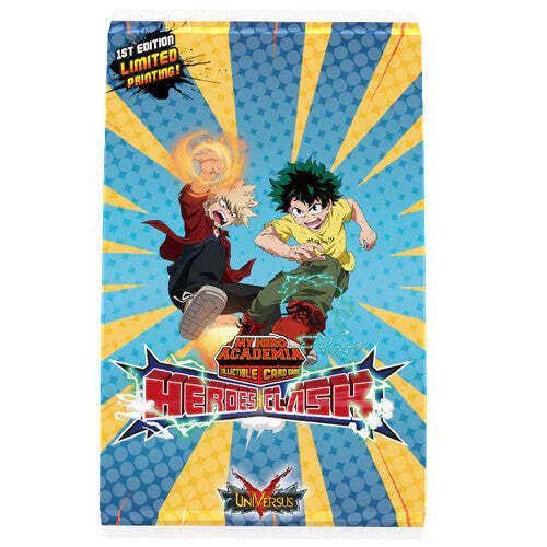 1x My Hero Academia Collectible Card Game Wave 3 Booster Pack Heroes Clash - Picture 1 of 1