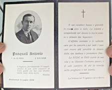 PONTREMOLI MASSA CARRARA ANTONIO PASQUALI 1893-1938 LUTTINO