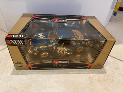 B17 1:16 BBURAGO BURAGO 3301 RENAULT ALPINE A110 1600 RALLY MONTE CARLO 1971 MIB
