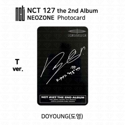 nct ドヨン サイン TBSチャンネル 視聴者限定プレゼント NCTドヨン 直筆サイン入り