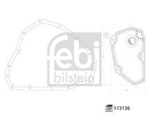 FEBI BILSTEIN 173136 Hydraulic Filter Set, automatic transmission for DACIA NISS