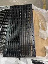 One Zurn Cast Iron Grate Drain 11 X 24 X 2 #61015 NEW