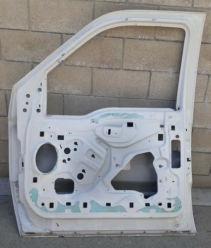 WHITE FRONT RIGHT PASSENGER DOOR SHELL | FITS 1999-2007 FORD F250 F350 - Picture 7 of 9