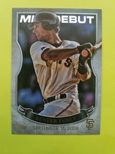 2016 Topps MLB Debut Silver Buster Posey #mlbd-26 San Francisco Giants