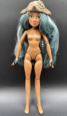 Disney Descendants 2 Under the Sea Uma Nude Jointed Fashion Doll Nude Green Hair