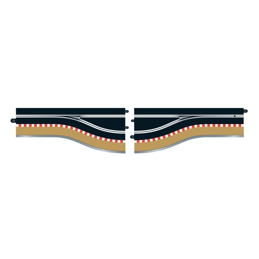 Scalextric Digital Pit Lane Track (Left Hand) Inc Sensor - For Digital Sets Only