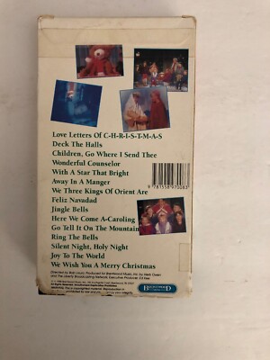 Kids Sing Christmas Video(VHS 1988)TESTED-RARE VINTAGE