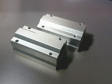 2 x SCS16LUU 16mm Long Linear Blocks Shaft Rail Bearing Bushing Motion CNC Mill