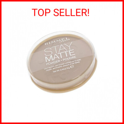 Rimmel London Stay Matte - 011 Creamy Natural - Pressed Powder, Lightweight, Hig