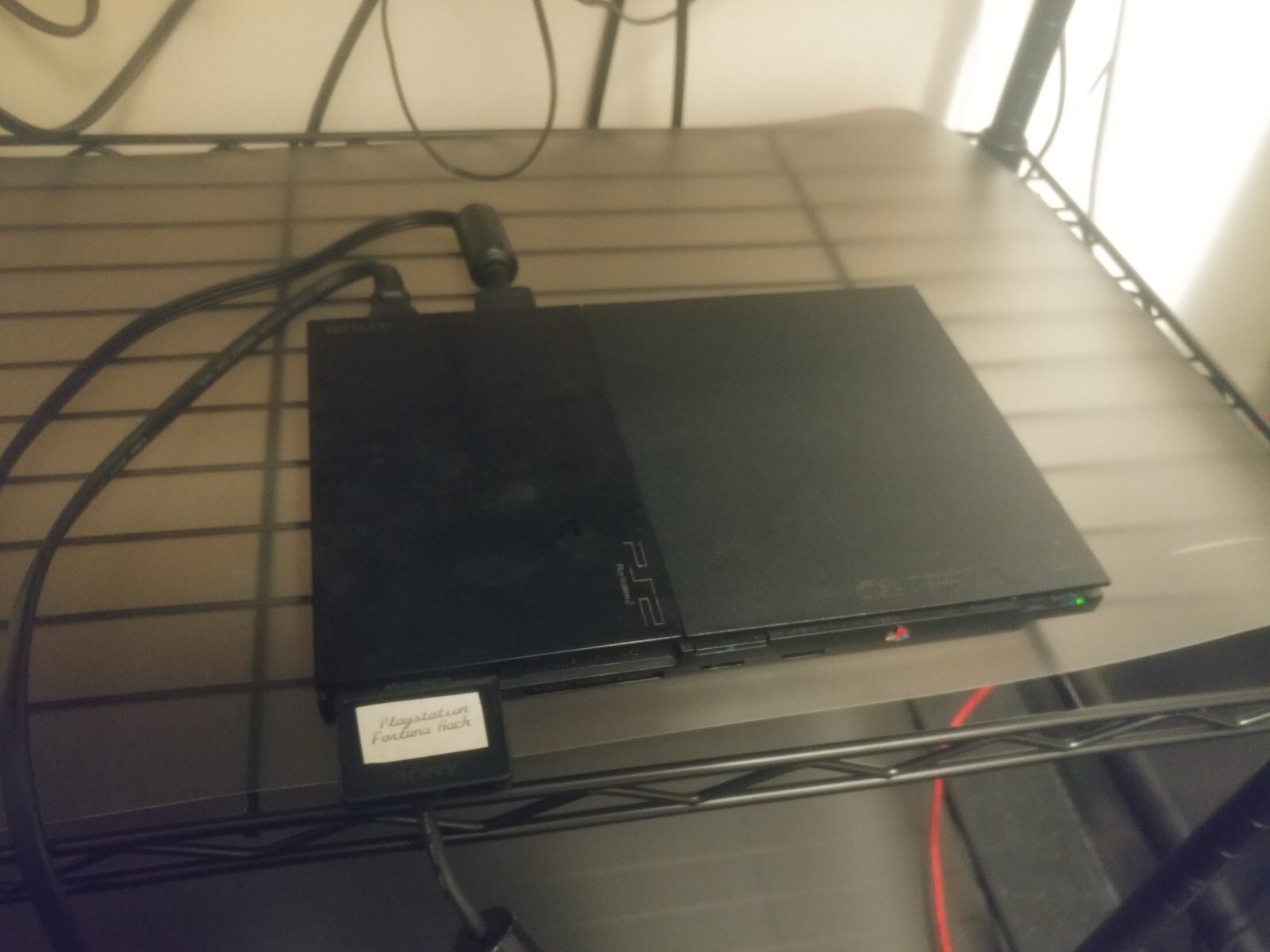 Playstation2 (PS2) Slim in box, controller, cords, dance pad, FunTuna