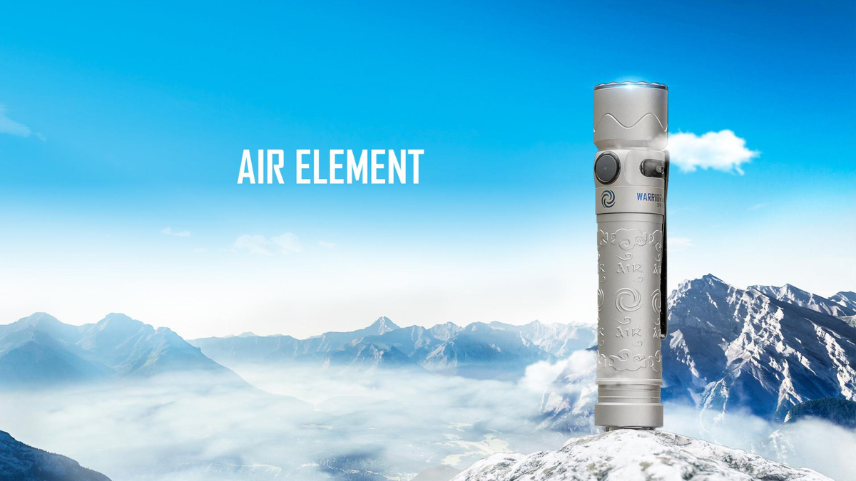 Olight Warrior Mini 2 Titanium Air Limited Edition
