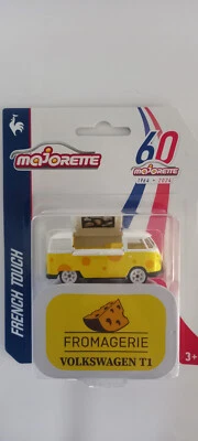 MAJORETTE FRENCH TOUCH VOLKSWAGEN T1 fromagerie avec boite métal neuf - Photo 1/4
