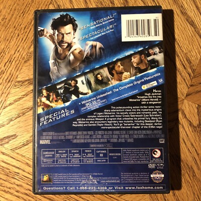 X-Men Origins: Wolverine (DVD, 2009) 24543602859| eBay
