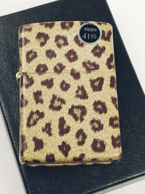 Zippo 48219 Leopard Skin Design on 540 Color Windproof Lighter - MAR (C) 2022