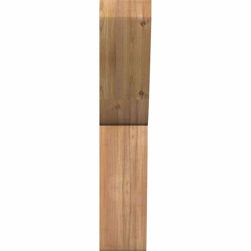 Ekena Millwork Crestline Smooth Corbel 5-1/2" x 12" x 28" Western Red Cedar - Picture 2 of 4