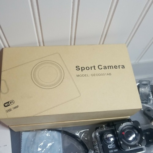 Sport Camera wifi HD 1080p. Model GEOD001AB - Picture 6 of 11