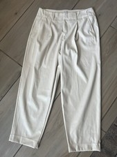 Women's High-Rise Tapered Ankle Pull-On Pants - A New Day Faux Leather