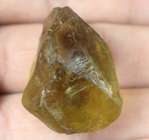 Natural 78.55 Ct Lemon Topaz Gemstone Rough Certified E12462 Mother's Day Gift - Picture 4 of 7