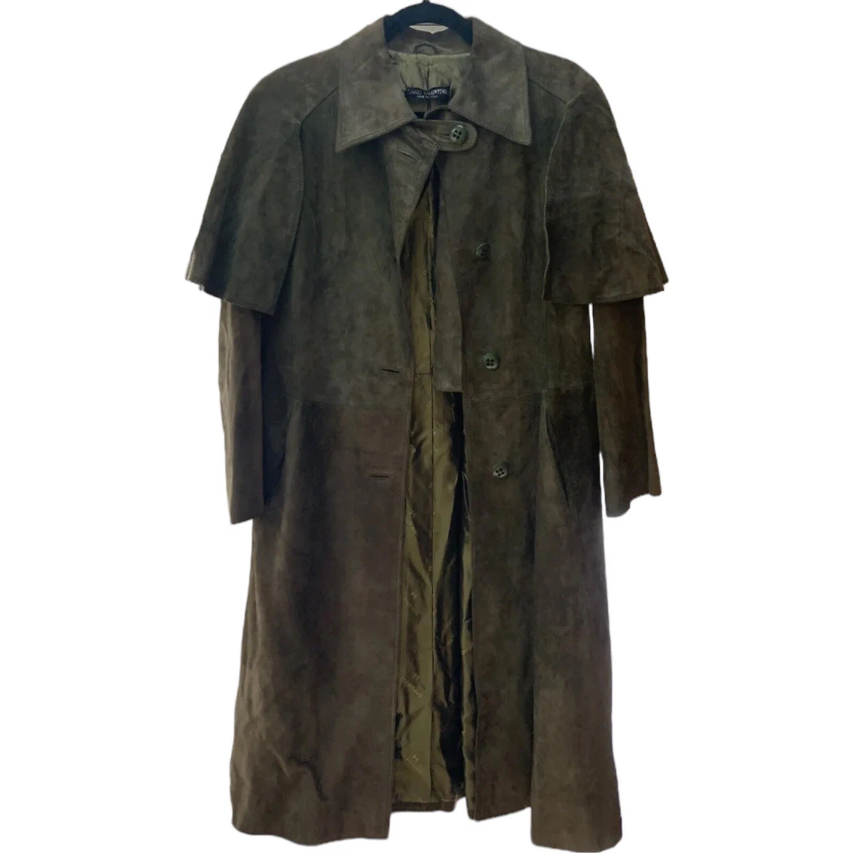 Vintage Full Suede Mario Valentino Jacket Size 44 / 12