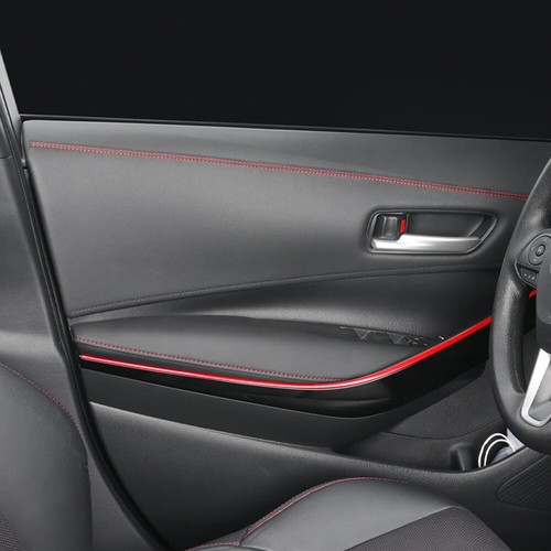 Car Accessories Door Dashboard Gap PU Leather Line Strip Stickers Mouldings Trim - Picture 7 of 12