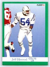 1991 Fleer #84 Jeff Herrod