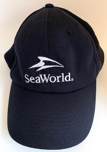 Sea World Collectible Black BASEBALL CAP by Uktrop's - Never Been Worn - No Tags - Picture 3 of 6