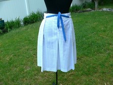 1970s Windowpane Plaid Culottes by Quantum Sportswear