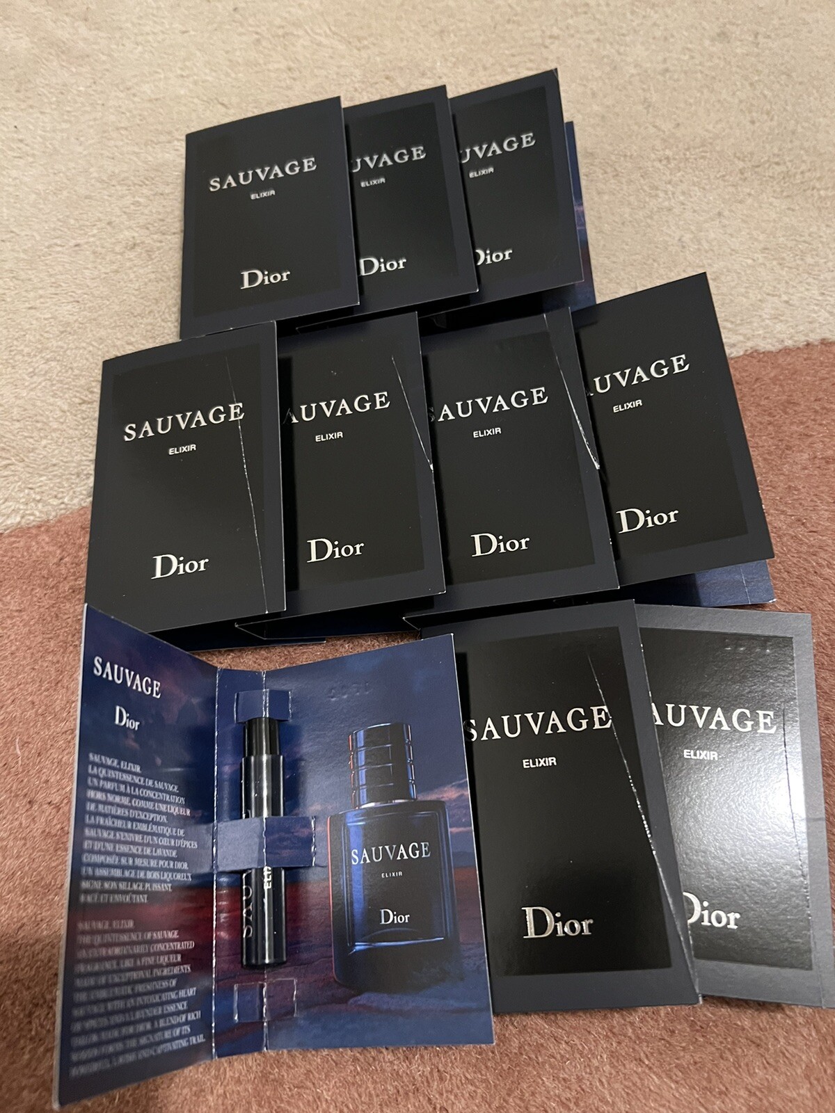 Dior Sauvage Elixir Mens Parfum Concentrate 10 X 1ml Sprays Damaged dior-sauvage-elixir-mens-parfum-concentrate-10-x-1ml-sprays-damaged