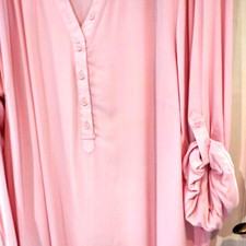 Tunique Rose Pour Femme S&R, Taille M/L, Coupe Fluide, Parfaite Pour L'été