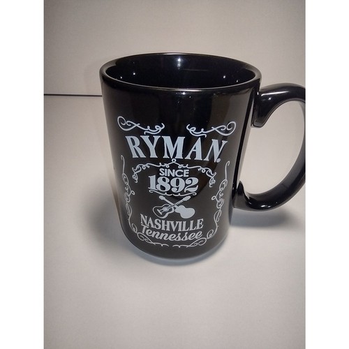 Jack Daniels Stil Ryman Opry Country Rock & Roll Nashville schwarz Kaffeebecher - Bild 3 von 8