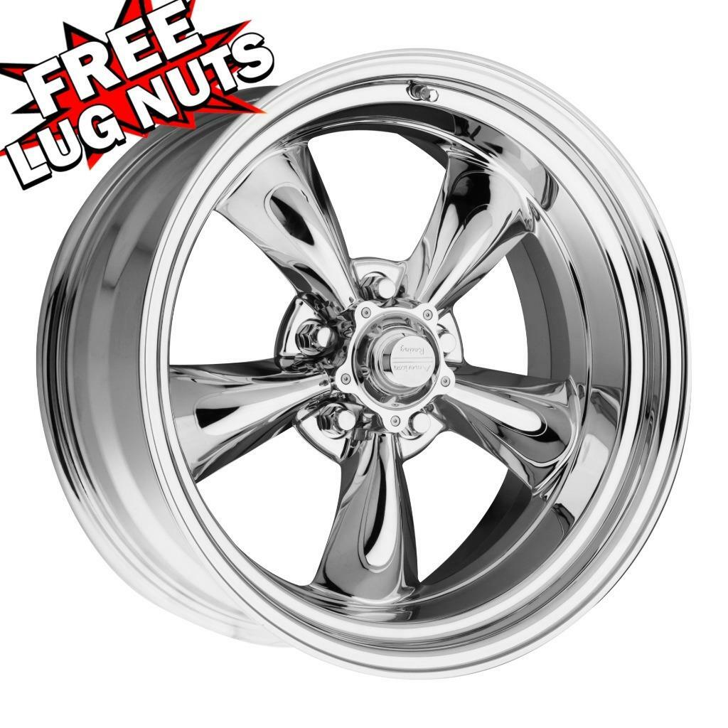 14 inch 14x6 American Racing VN615 CHROME wheels rims 5x4.5 5x114