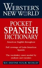 Webster's New World Pocket Spanish Dictionary - Turtleback - GOOD