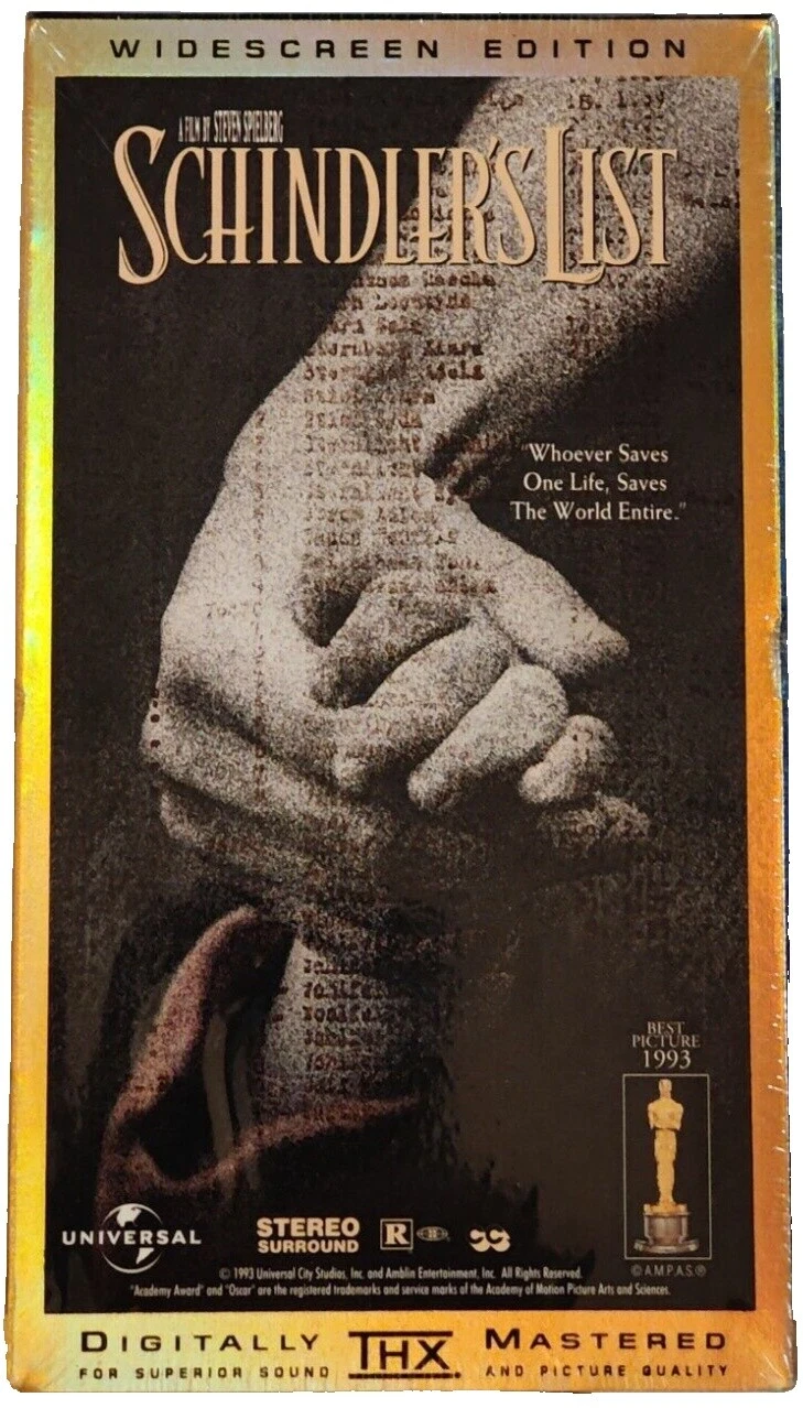 Cintas VHS de drama de pantalla ancha