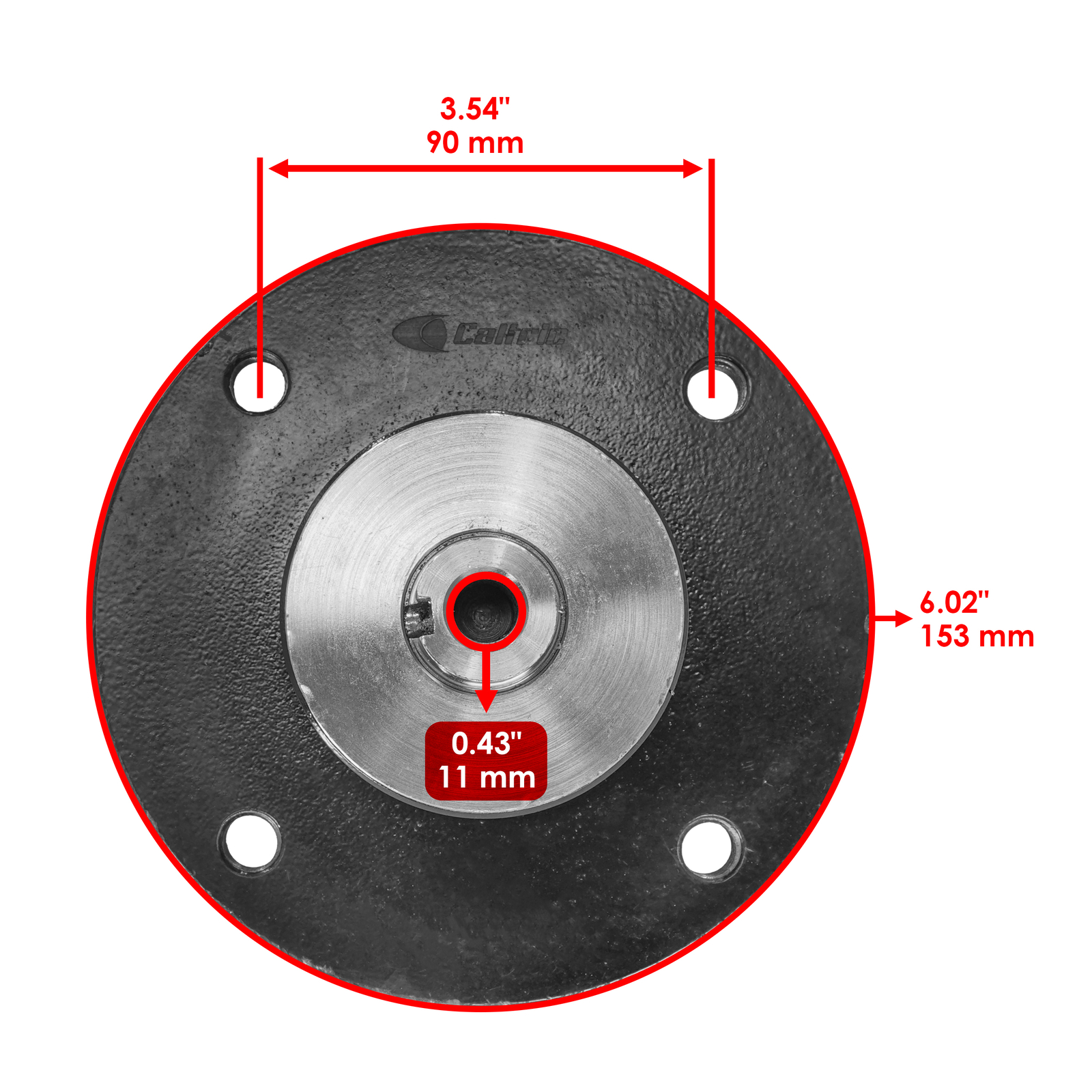 607407 607407P 60" Deck Spindle For Hustler Diesel Z / Super Z / X-One / Super S thumbnail 2