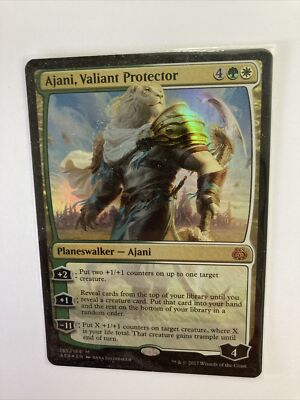 Ajani, Valiant Protector - Folie - Ätherrevolte (Magic/MTG) NM